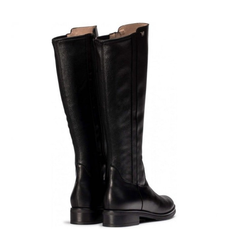 Botas Planas Mujer Wonders 54100 Negro