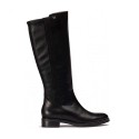 Botas Planas Mujer Wonders 54100 Negro