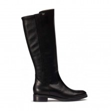 Botas Planas Mujer Wonders 54100 Negro