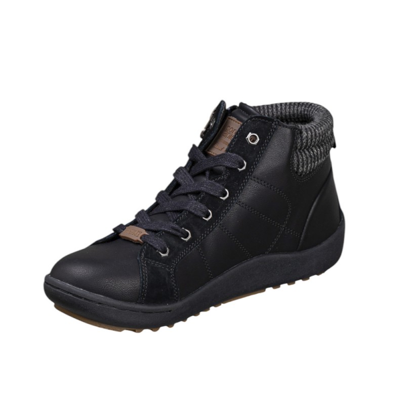 Botines Planos Mujer Coronel Tapiocca T701 Negro