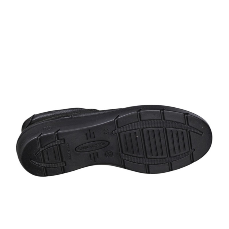 Botines Planos Mujer Laura Azaña 26847 Negro