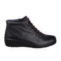 Botines Planos Mujer Laura Azaña 26847 Negro