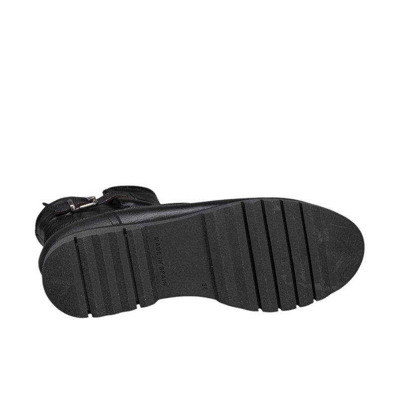 Botines Planos Mujer Zapp 22206 Negro