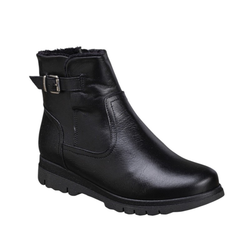 Botines Planos Mujer Zapp 22206 Negro