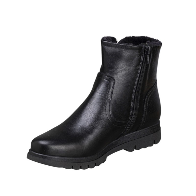Botines Planos Mujer Zapp 22206 Negro