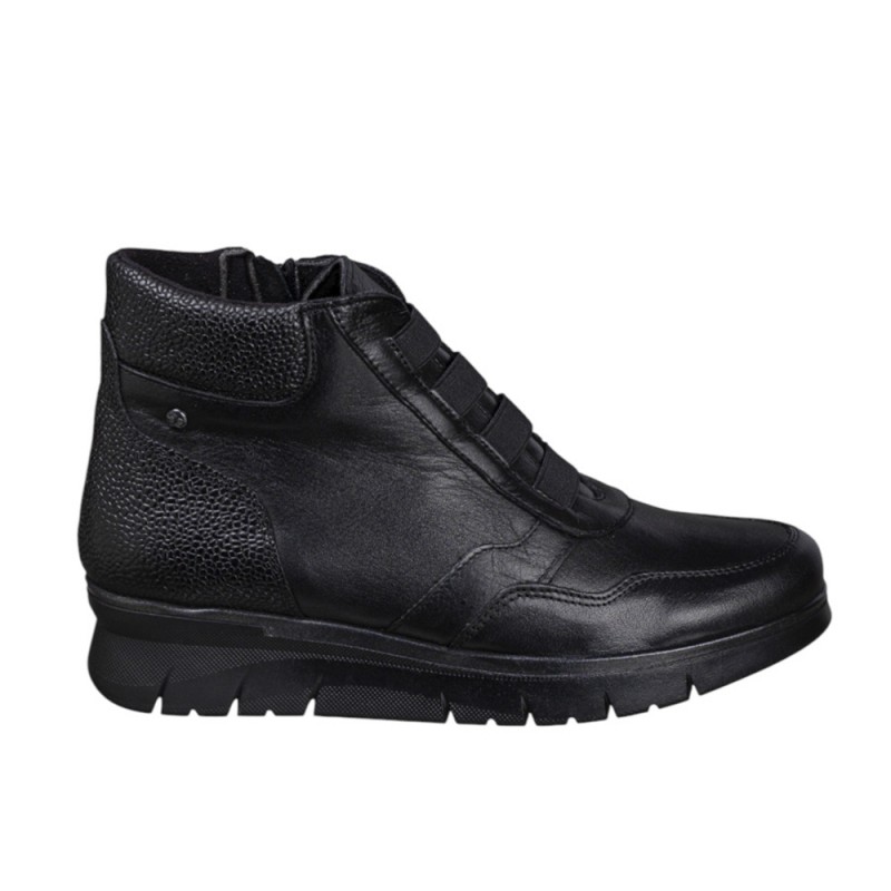 Botines Planos Mujer Zapp 25255 Negro