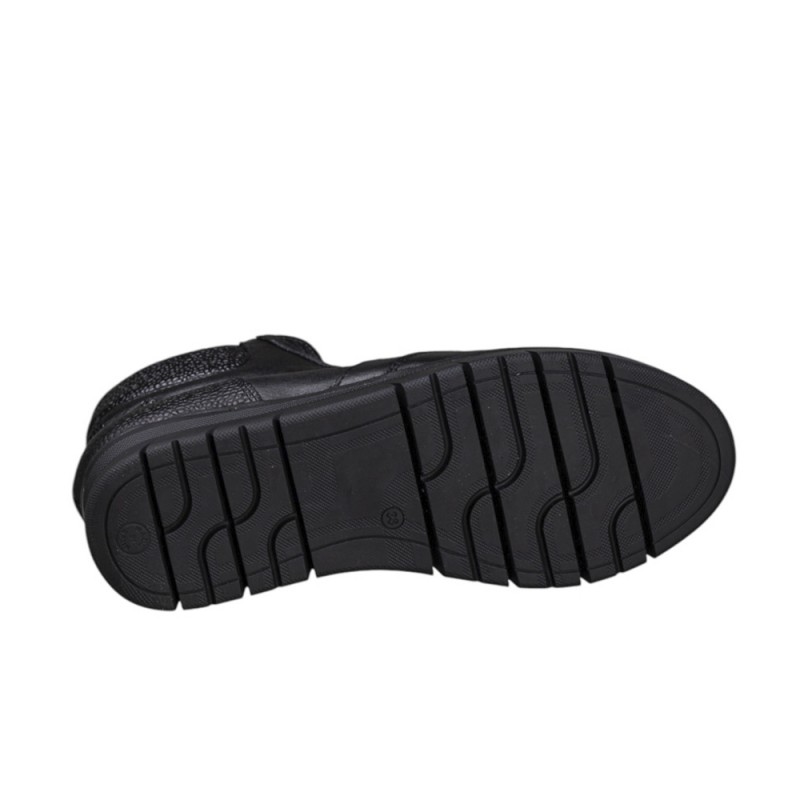 Botines Planos Mujer Zapp 25255 Negro