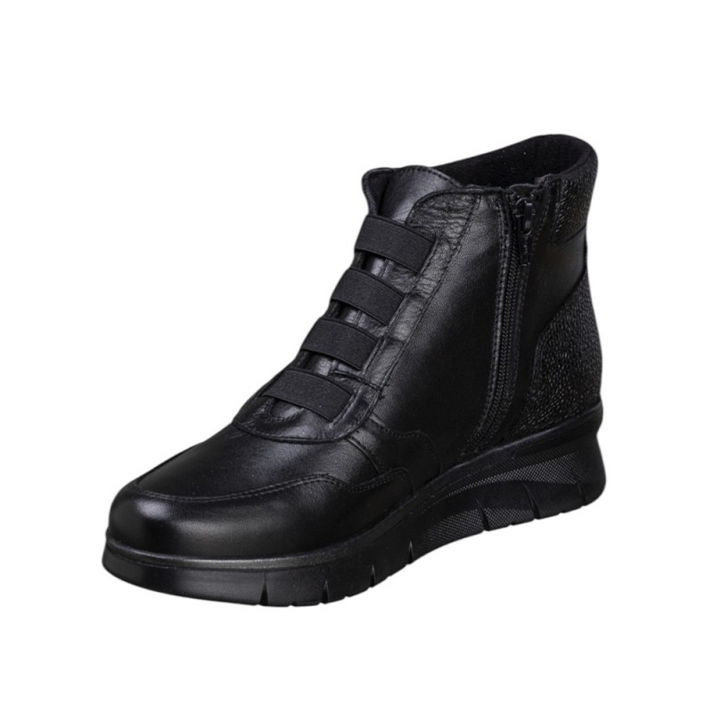 Botines Planos Mujer Zapp 25255 Negro