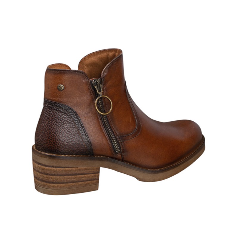 Botines de tacón Mujer Zapp 42303 Cuero