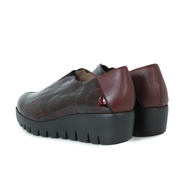 Zapatos de Sport Mujer Wonders 33340 Burdeos