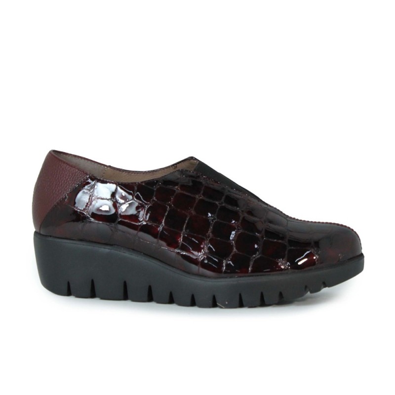 Zapatos de Sport Mujer Wonders 33340 Burdeos