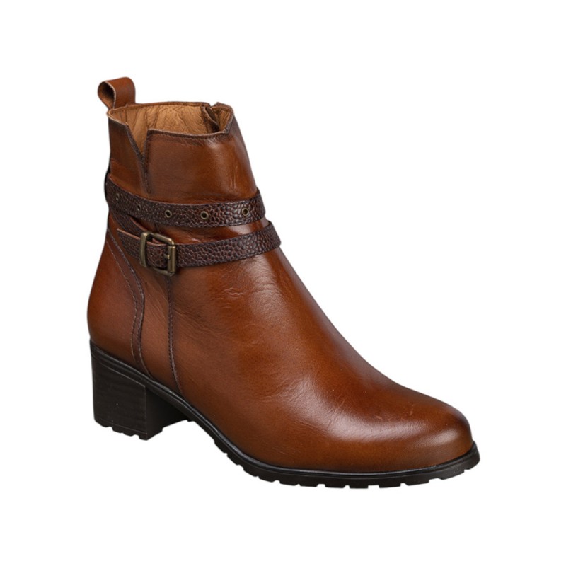 Botines de tacón Mujer Zapp 37275 Cuero