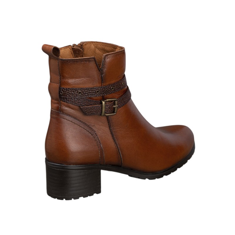Botines de tacón Mujer Zapp 37275 Cuero