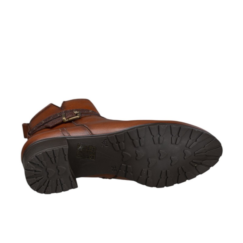Botines de tacón Mujer Zapp 37275 Cuero