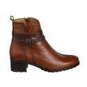 Botines de tacón Mujer Zapp 37275 Cuero