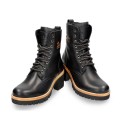 Botines de tacón Mujer Panama Jack Padma Negro