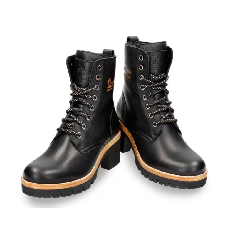 Botines de tacón Mujer Panama Jack Padma Negro