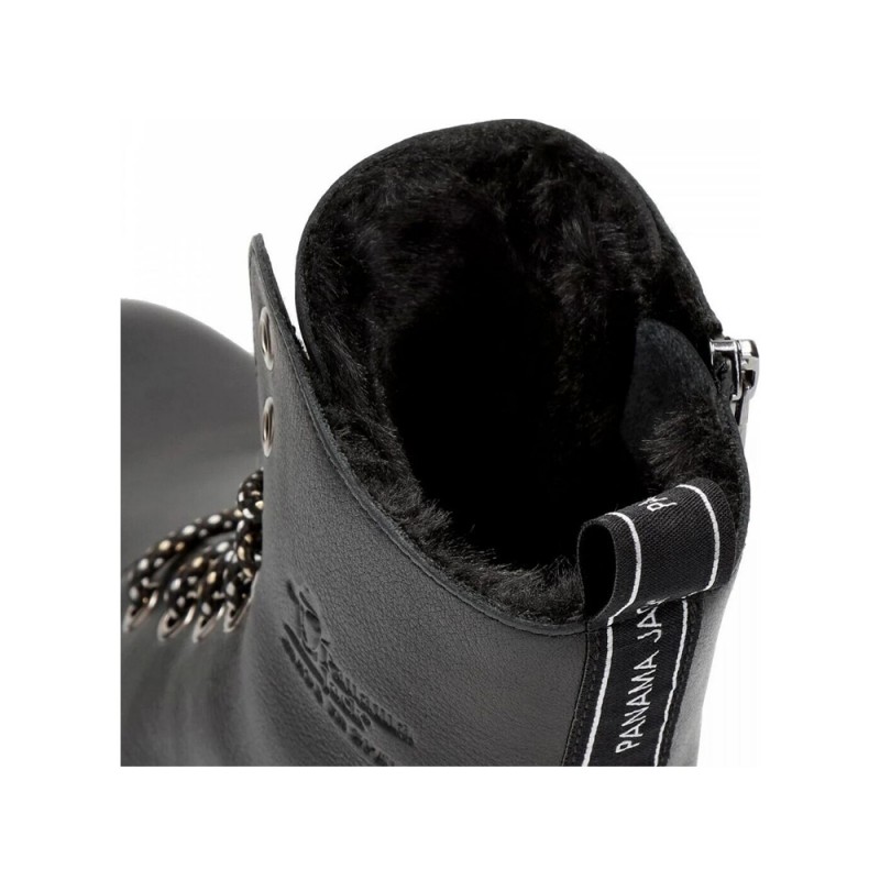 Botines Planos Mujer Panama Jack Frisia Negro