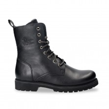 Botines Planos Mujer Panama Jack Frisia Negro