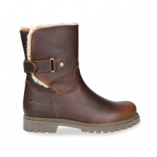 Botines Planos Mujer Panama Jack Felia Cuero