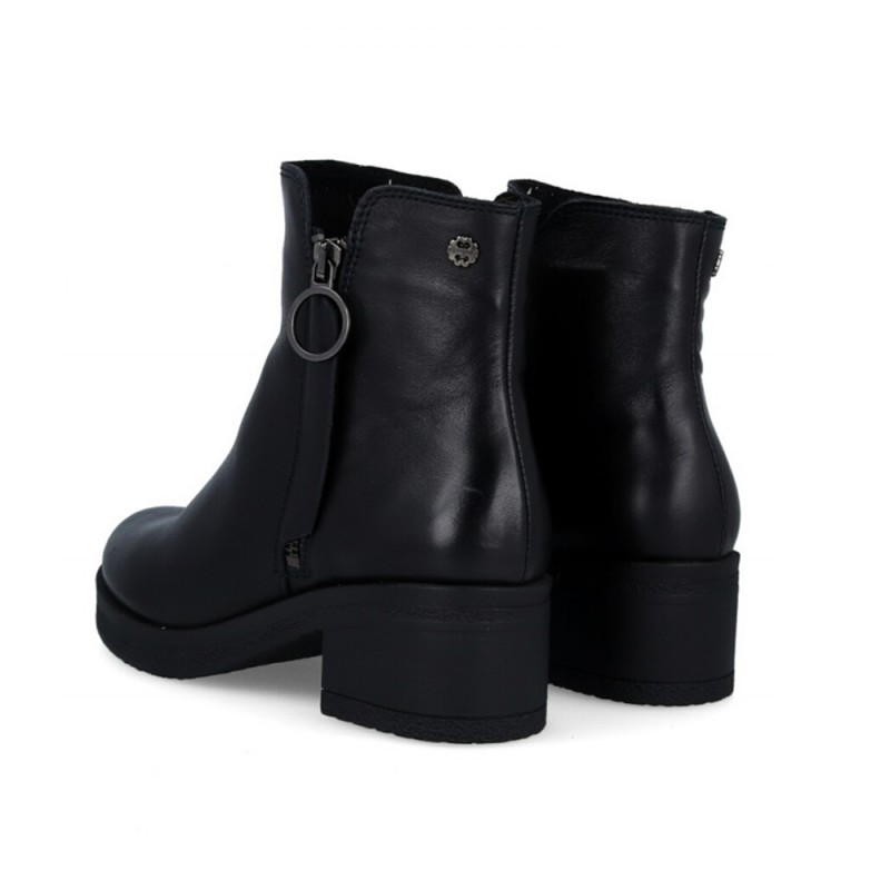 Botines de tacón Mujer Porronet 4732 Negro