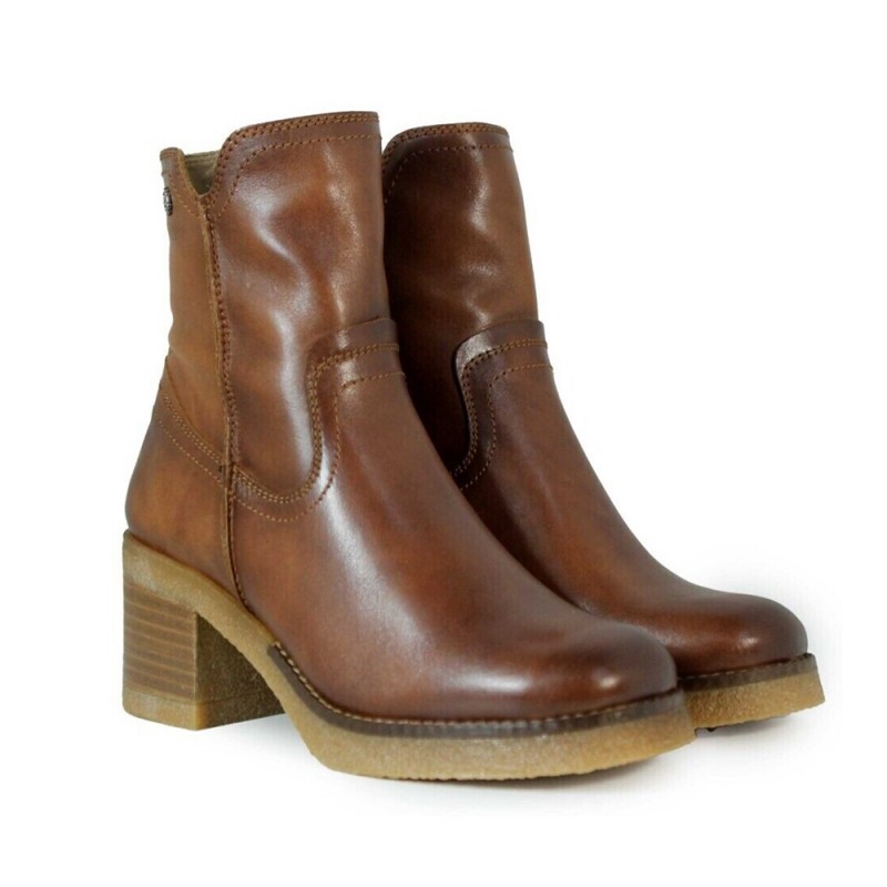Botines de tacón Mujer Porronet 4762 Cuero