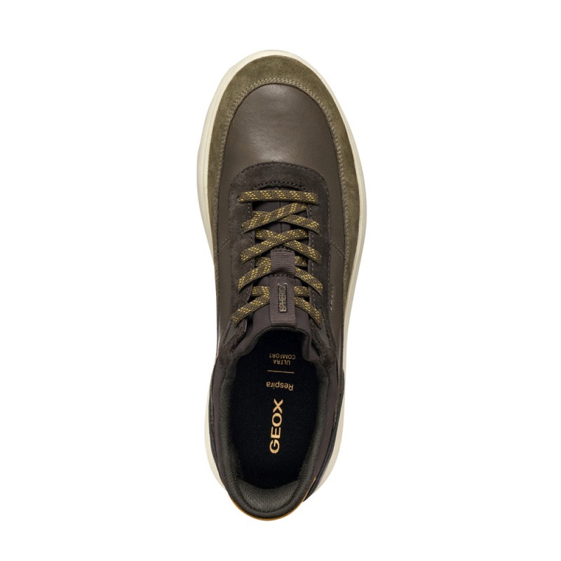 Sneakers Hombre Geox U Spherica Plus Kaki
