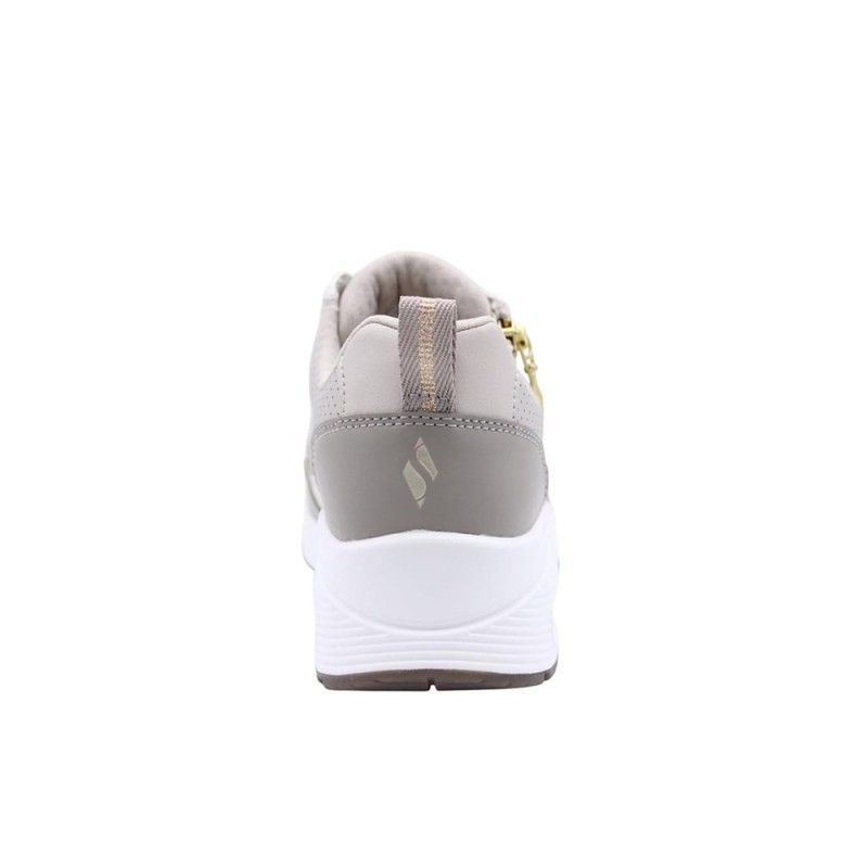Sneakers Mujer Skechers Uno Taupe