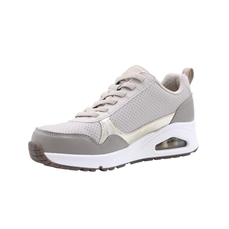 Sneakers Mujer Skechers Uno Taupe