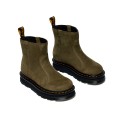 Botines Planos Mujer Dr. Martens Zebzag Verde