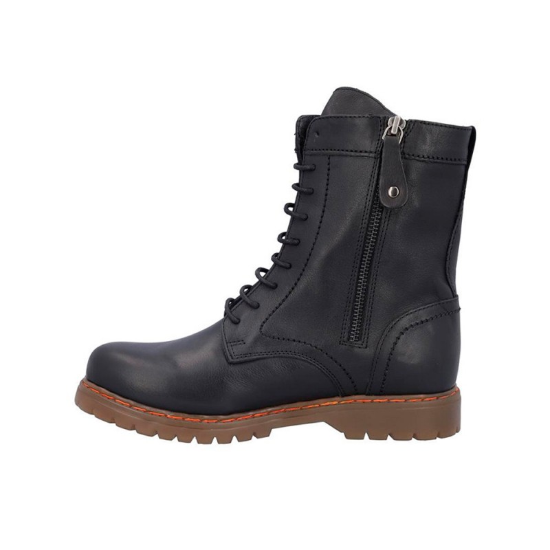 Botines Planos Mujer Coronel Tapiocca C350 Negro
