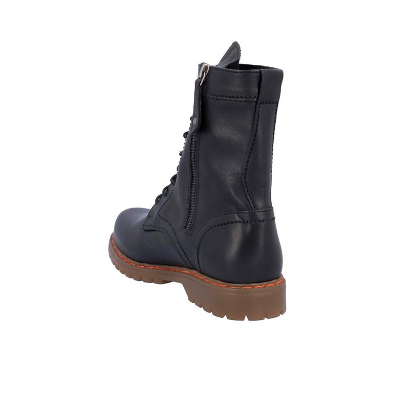 Botines Planos Mujer Coronel Tapiocca C350 Negro