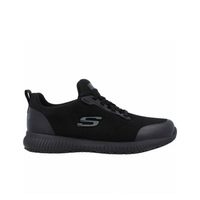 Sneakers Hombre Skechers Work: Squad Sr - Myton Negro-negro