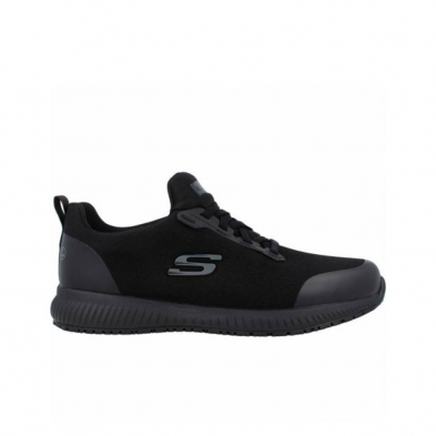 Sneakers Hombre Skechers Work: Squad Sr - Myton Negro-negro