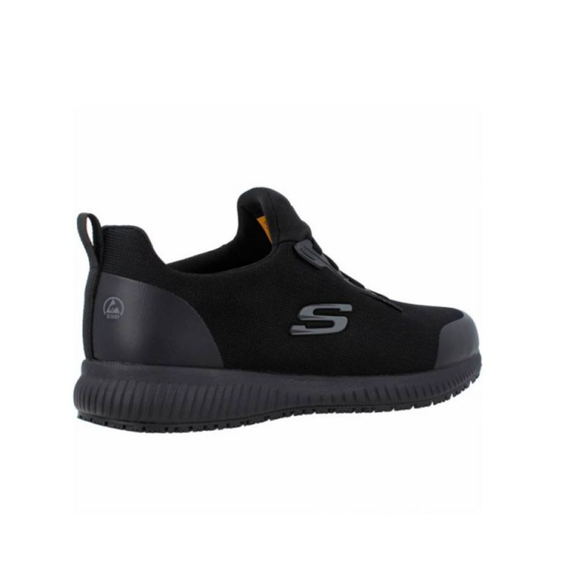 Sneakers Hombre Skechers Work: Squad Sr - Myton Negro-negro