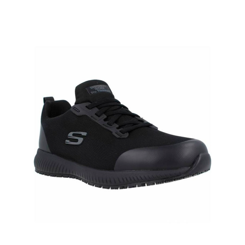 Sneakers Hombre Skechers Work: Squad Sr - Myton Negro-negro