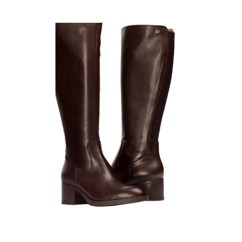 Botas de tacón Mujer Wonders 6250 Marron