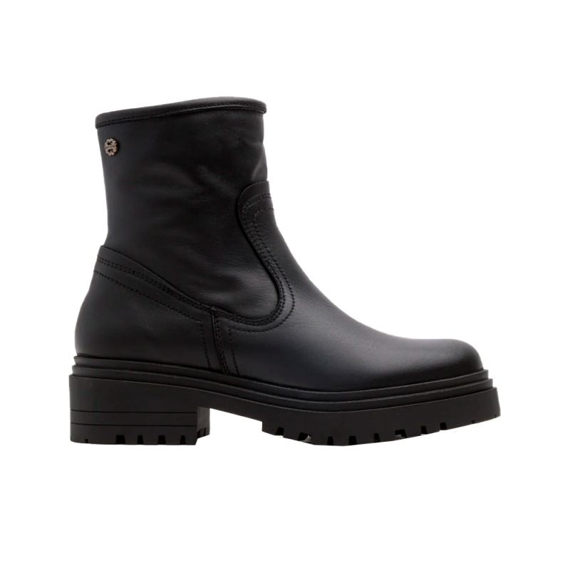 Botines Planos Mujer Porronet 4726 Negro
