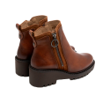 Botines Planos Mujer Porronet 4744 Cuero