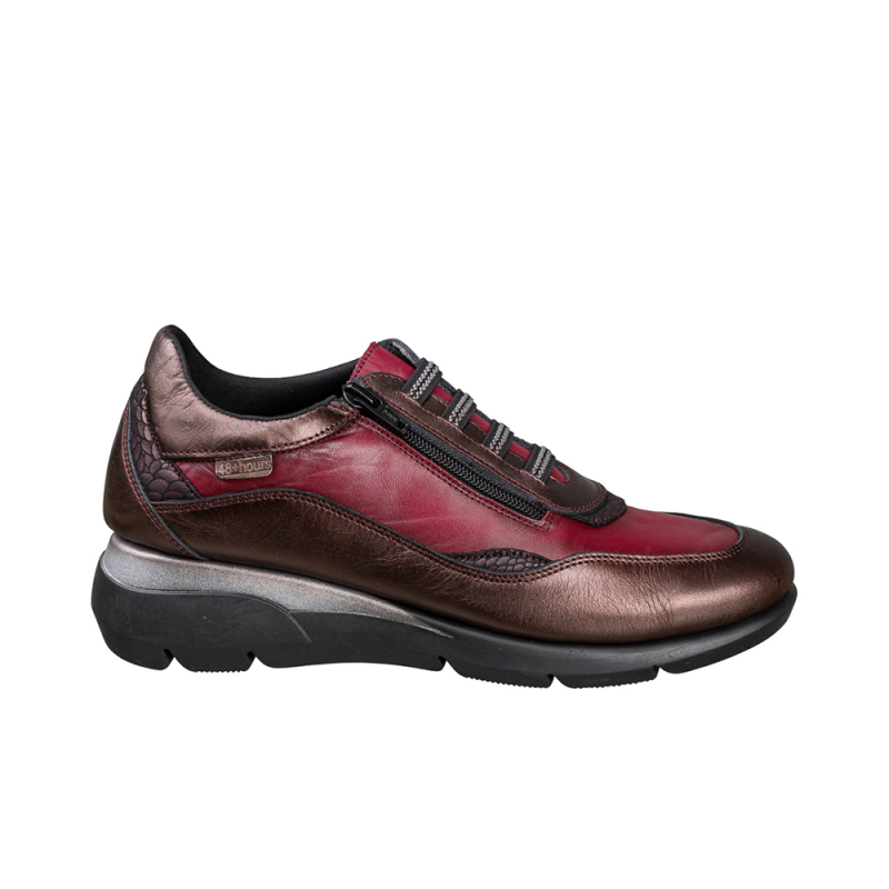 Zapatos de Sport Mujer 48 Hrs 0708 Burdeos