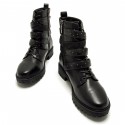 Botines Casual de Mujer MTNG CAMPA Negro 61402