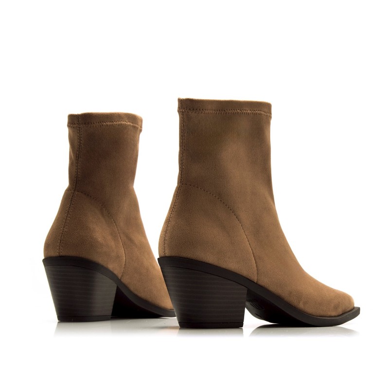 Botines Casual de Mujer MTNG DAPHNE Beige 61438