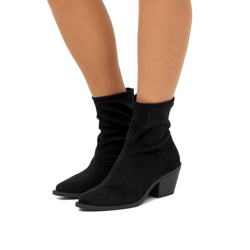 Botines Casual de Mujer MTNG DAPHNE Negro 61437
