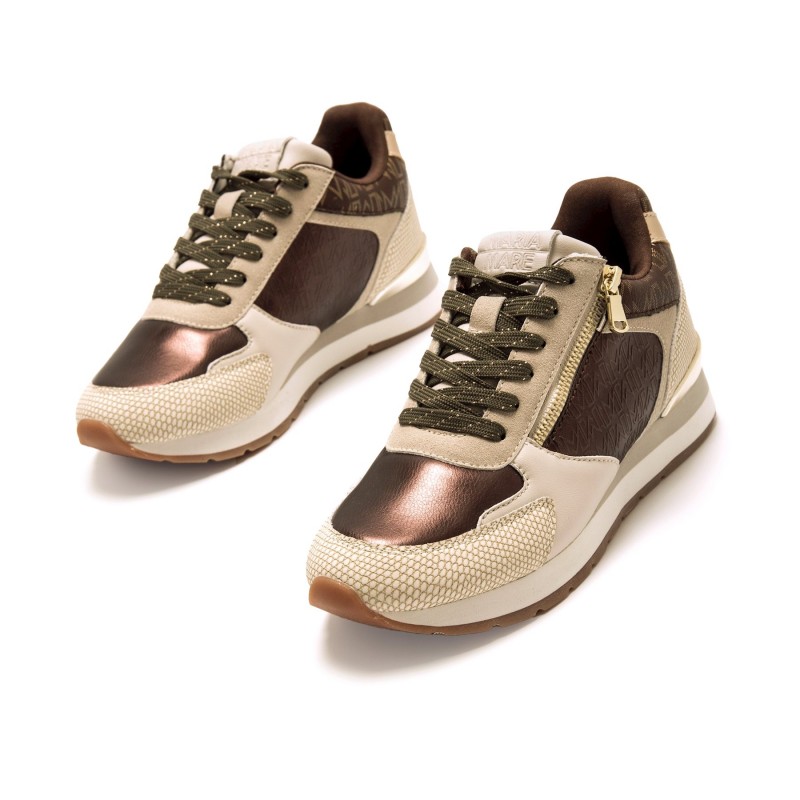 deportivas Casual de Mujer MARIAMARE 63645 Beige 60968