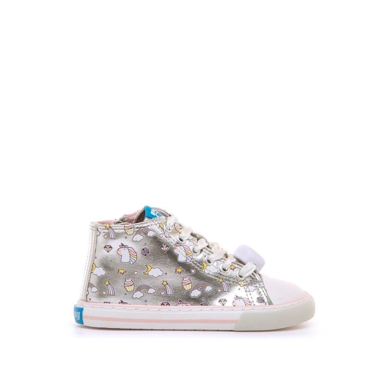 deportivas Casual de Niño MTNG KIDS RESPECT-EMI Plata 61390