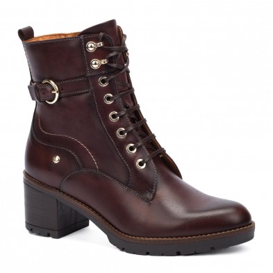 Botines de tacón Pikolinos LLANES W7H marrón