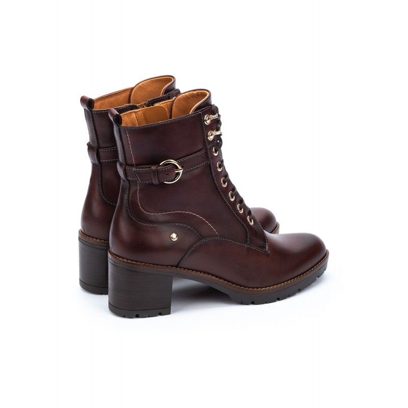 Botines de tacón Pikolinos LLANES W7H marrón