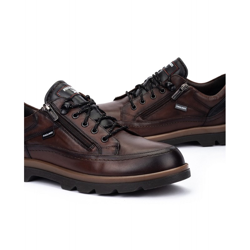 Zapatos cordones Pikolinos VIGO M3M marrón