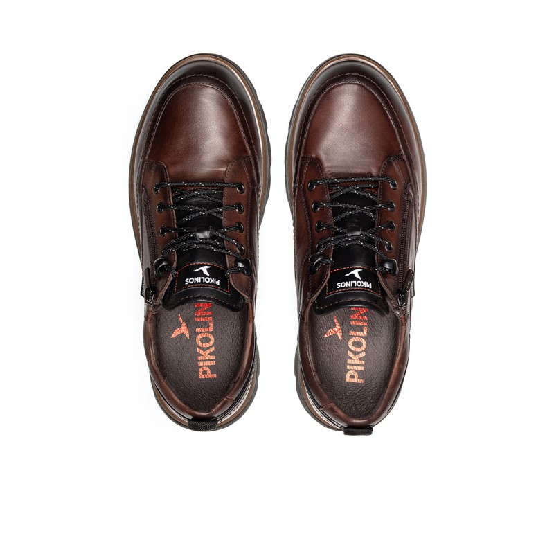 Zapatos cordones Pikolinos VIGO M3M marrón