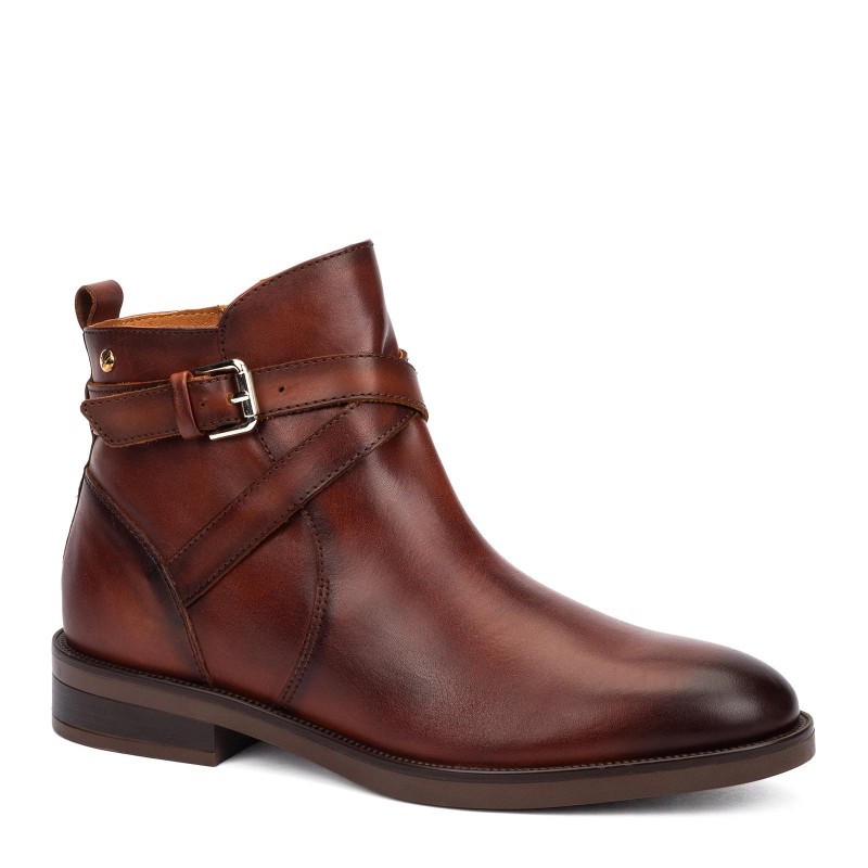 Botines planos Pikolinos PUERTOLLANO W3C marrón